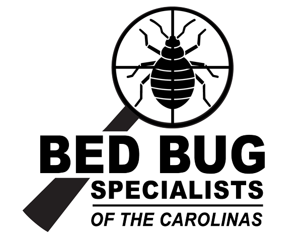 bed bug specialists of the carolinas black and white logo